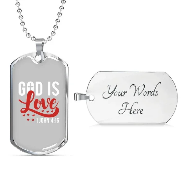 Express Your Love Gifts Jewelry God Is Love John 416 Necklace